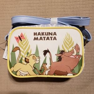 Loungefly Lion King Hakuna Matata Crossbody Bag